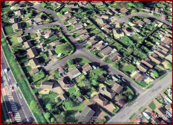 2009  Google Earth.  Skelton estate.