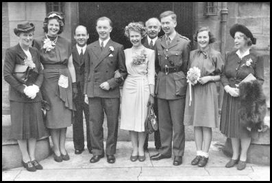 Donald & Margaret wedding 1947