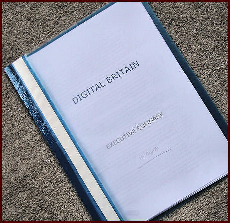 "Digital Britain" printout